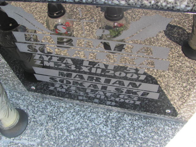 Barbara,Ewa Sokalska 1950 Zamość - Grobonet - Wyszukiwarka osób pochowanych